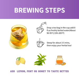 Té Herbal Orgánico OEM para Calmar el Estómago, Mezcla de Hericium, Clavo, Ñame y Jujuba, Vegano, 15 Bolsitas de Té, Caja de 75g - Product Image 4