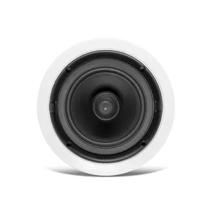 Hi-Fi 8นิ้ว40-80วัตต์ CS-308S สีขาวคงที่ความต้านทานลำโพงเพดานที่ใช้งานสำหรับห้องนั่งเล่น