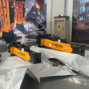 SOOSAN SQ 43 Series for Heavy Duty Hydraulic Breaker <b>Hammer</b> Engine Gearbox OEM Customizable for 5-12 Ton Excavators Mining - Product Image 1
