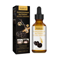Sérum capillaire unisexe au Ganoderma hydratant et réparateur pour cheveux gris et ternis 30ml