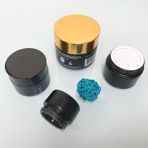 Frascos de Vidrio de Color Negro Mate de 5 ml, 10 ml, 20 ml, 30 ml, 50 ml, 60 ml, 100 ml, 2 oz, 60 g, Frascos Cosméticos con Tapa Negra - Product Image 5