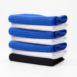 Serviette de golf en microfibre personnalisable à séchage rapide et haute absorption pour enfants, écologique, rectangulaire, brodée, tissée, couleur unie, pour le camping - Product Image 3