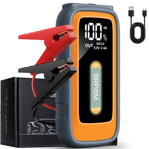 Démarreur de secours portable 12V 3000A pour voiture et moto avec batterie 21800mAh, écran numérique, produit OEM - Product Image 1
