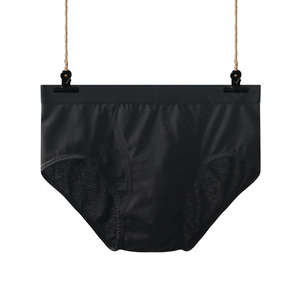 Sous-vêtements pour hommes Offre Spéciale Couleur unie Short en coton en nylon pour hommes Sous-vêtements triangulaires - Product Image 2