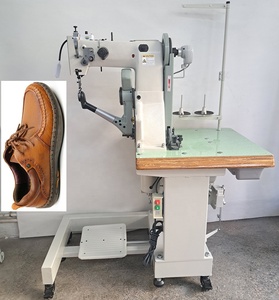 Side Wall Sole <b>Walking</b> Foot Lock Stitch Motorized Mechanical Sewing <b>Machine</b> for Shoes Slippers & Sneakers - Product Image 4