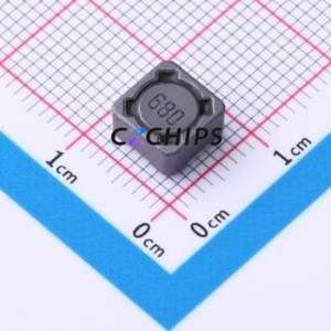 Inductor de Potencia SMD SMDRI74-680MT, 7.5x7.5mm (Inductancia: 68uH) (Precisión: 20% Corriente de Saturación (Isat): 1.08A) - Product Image 1