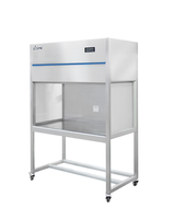Système de banc de nettoyage à flux laminaire vertical avec unité de filtre à ventilateur FFU, douche à air et conception de mur souple pour laboratoire et tente de culture