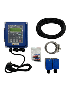TUF-2000B DN15-DN6000 เครื่องวัดอัตราการไหลแบบอัลตราโซนิกแบบติดผนัง OEM ความแม่นยำ +/-1% รับประกัน 1 ปี - Product Image 2