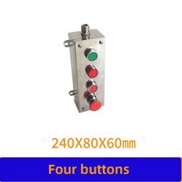 Boîtier à boutons poussoirs en acier inoxydable 304 CTBX-B1/2/3/4/5/6, boîte de commande fabriquée en Chine
