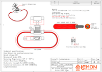 Porte-fusible intermédiaire étanche 18AWG 16AWG 14AWG 12V avec fil pour voiture et bateau