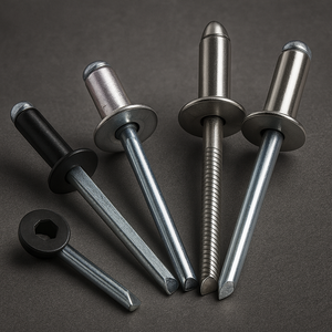 5/32 "ओएम 0039909497 विस्तारित मल्टीट्रिप रिवेट एल्यूमीनियम स्प्लिट-प्रकार रिवीटिंग बम्पर कवर रिवेट - Product Image 2