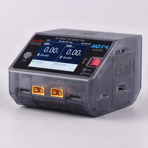 Chargeur intelligent double canal HOTA D6 Ultra en nitrure de gallium 300W pour modèles d'avions, de véhicules et de navires à batterie au lithium - Product Image 6