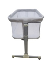 Lit bébé portable 2-en-1 de haute qualité pour enfants, berceau réglable en hauteur, lit bébé robuste avec cadre solide, berceau européen pour nourrissons