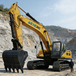 Excavatrice sur chenilles hydraulique CNCMC TE350 de 35 tonnes, moteur de 241 kW, profondeur de creusement de 6536 mm, moteur robuste, puissance fiable - Product Image 5