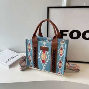 Tas tangan fashion baru 2024 tas Tote kanvas wanita dompet desain wanita untuk wanita - Product Image 5