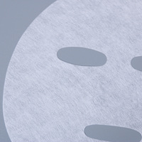 Matériel facial facial de masque de Lyocell de feuille de masque de gel de la glace 50gsm