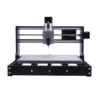 Mini-machine CNC 3018 Pro avec contrôle GRBL, kit de 10 fraises et routeur à bois 3 axes pour fraisage de PCB