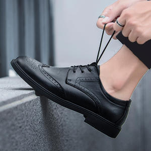 Nouvelles Chaussures en Cuir Décontractées pour Hommes 2026 – Style Britannique Polyvalent, Grandes Tailles - Product Image 1