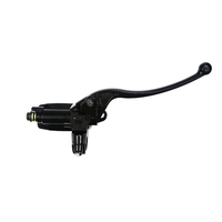 Levier de frein de moto universel noir hydraulique, maître-cylindre gauche et droit, pompe de frein