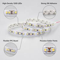 Bande lumineuse LED multicolore DC12V, ruban flexible 5050 RGB pour éclairage d'ambiance de bar, club, fête, décoration DIY pour la maison