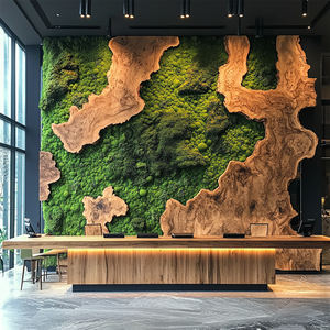 Milieuvriendelijk Geconserveerd Mos Wandpaneel | Groen Moskunst Decor Voor Binnenmuren | Natuurlijk Mospaneel Voor Huis-En Kantoordecoratie - Product Image 5