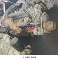Moteur diesel d'occasion japonais TAI en bon état 6D14 6D15 6D16 6D17 pour Mitsubishi