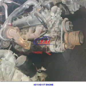 Moteur diesel d'occasion japonais TAI en bon état, 6 cylindres 6D14 6D15 6D16 6D17 avec garantie de 6 mois pour Mitsubishi - Product Image 2