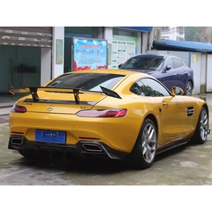 Vendita calda in fibra di carbonio Upgrade kit corpo per <span class=keywords><strong>Mercedes</strong></span> Benz AMG <span class=keywords><strong>GT</strong></span> 2 porte GTR nuovissimo labbro anteriore lato lato labbro posteriore Spoiler ecc - Product Image 5