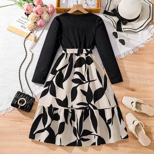 Panos femininos, 6 <span class=keywords><strong>8</strong></span> 10 12 anos de idade, produto tendência 2022, fumado, roupas para crianças adolescentes, meninas, roupas da moda, crianças, vestido mais novo estilo