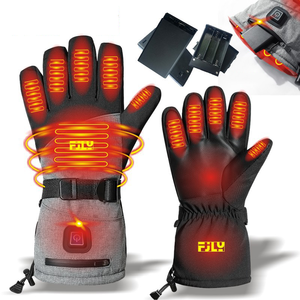 Gants chauds imperméables Gants chauffants électriques intelligents à doigts entiers pour la <span class=keywords><strong>moto</strong></span>, le ski et les sports de plein air - Product Image 3