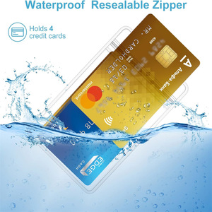 Wholesale of double-sided transparent soft waterproof exhibition badge <b>holders</b>, name tag sleeves, and plastic nurse badges/<b>ID</b> - Product Image 3