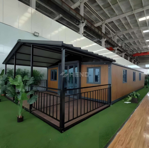 Casa Moderna Expandible de 3 Dormitorios - Casas Contenedor Plegables Prefabricadas de 40 pies, Cabañas Modulares Portátiles con Baño - Product Image 5