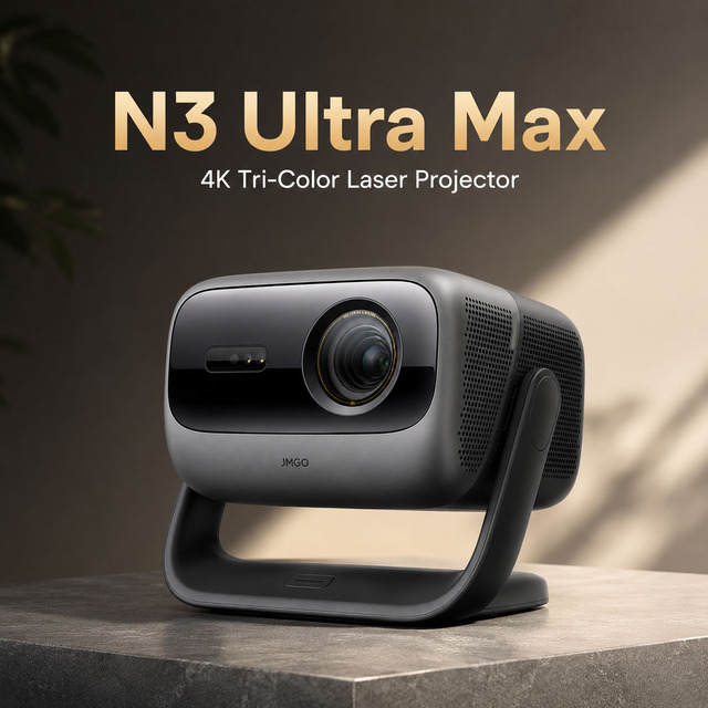 PT40-SG 4K Tri-Color Laser Projector, 4000 Lumens, Smart Meeting & Home Theater Projector with Auto Focus