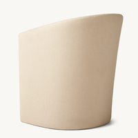 Fauteuils inclinables en tissu pour salle à manger, meubles italiens