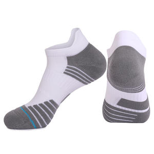 Chaussettes de sport personnalisées, épaisses, à fond en <span class=keywords><strong>serviette</strong></span>, séchage rapide, chaussettes basses de course pour hommes et femmes - Product Image 6