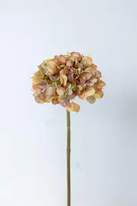 2024 गर्म बिक्री कृत्रिम हाइड्रेंजिया घर शादी की सजावट फूलों की कॉम्बो के साथ कृत्रिम हाइड्रेंजिया फूल नए