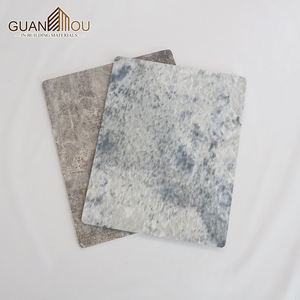 Rouleaux <span class=keywords><strong>de</strong></span> panneaux muraux en PVC imperméables à effet marbre géométrique moderne brillant avec des propriétés insonorisantes et anti-rayures pour hôtel - Product Image 3