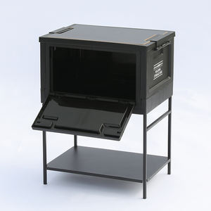 Caja Multifuncional para Auto, Caja Plegable de Plástico, Caja de Almacenamiento Plegable Grande y Móvil para el Hogar, Cocina, Camping - Product Image 1