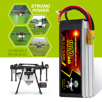 Batterie Lipo légère haute décharge 100C OEM 3S 4S 6S 8S 12S 11.1V 22.2V 10000mAh pour drone de course FPV et UAV
