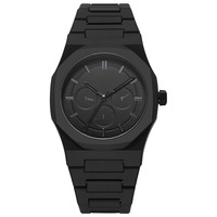 Montres à quartz octogonales simples et élégantes avec bracelet en plastique de plusieurs couleurs, pour femmes et hommes, vente en gros du fabricant