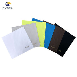 15x15cmマイクロファイバータオルシルバーメガネジュエリー & 電話スクリーンクリーニング布 - Product Image 1