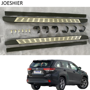 JOESHIER Accessoires de luxe tout-terrain 4x4 pour voitures, ensemble complet de marchepieds latéraux pour Highlander 2020-2026, marchepieds et pédales - Product Image 2