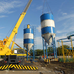 Centrale à béton autochargeante 25-120m³/h, robuste, avec silo horizontal pour sites éloignés - Product Image 3