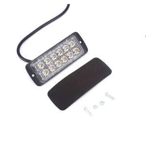DC12V dual color red white ION led strobe Duo Linear LED Lighthead car grill emergency strobe lights wholesale