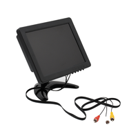 Sécurité industrielle rétroéclairé LED, écran de 8 pouces TFT LCD, avec entrée BNC AV HD VGA