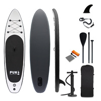 Planche de paddle gonflable sur mesure OEM d'usine avec matériau Drop Stitch, écologique et portable