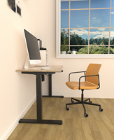Cadre de bureau électrique réglable en hauteur pieds de table cadre de bureau ergonomique cadre de poste de travail