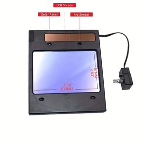 Big View Eara 4 Sensor <span class=keywords><strong>de</strong></span> arco Solar oscurecimiento automático TIG MIG MMA molienda corte Máscara <span class=keywords><strong>de</strong></span> Soldadura casco <span class=keywords><strong>de</strong></span> soldadura - Product Image 4