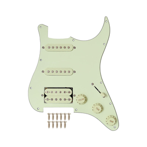 ปิ๊กการ์ดกีตาร์ไฟฟ้า ST SSH สีขาวมุก (1V2T5W) พร้อมสายไฟในตัว - Product Image 1