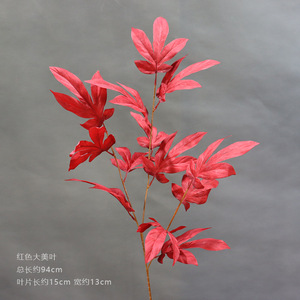 Flores artificiales color vino tinto para decoración de techos de hoteles, filas de flores para pasillos, flores de seda, arte floral artificial. - Product Image 4